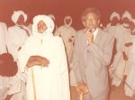 With shekh Al Hafyan - Shendi - Sudan - 1986