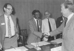 With former president Carter  - 1986  - Geneva