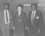 With Valentina - The first Soviet Astronaut - Kenya - 1985