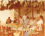 In the refugees camp in eastern Sudan with Dr. Mahler - director general WHO and Dr. Jazaeri director East Mediterranean  WHO - 1985
